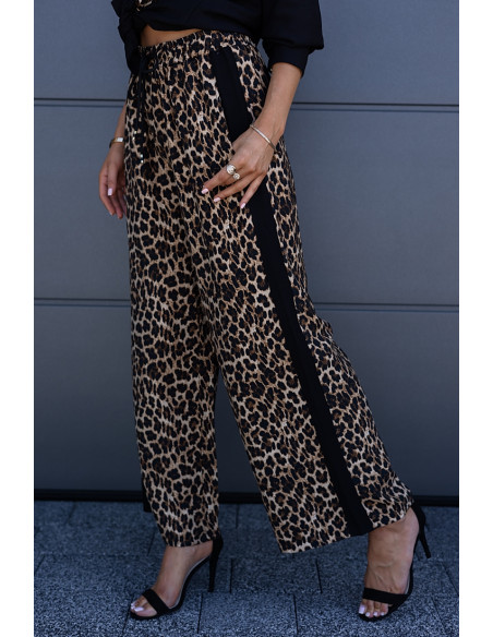 Spodnie Gotte Panterkowe