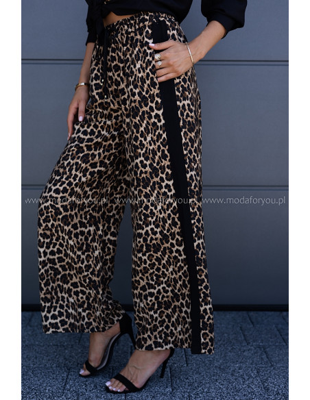 Spodnie Gotte Panterkowe
