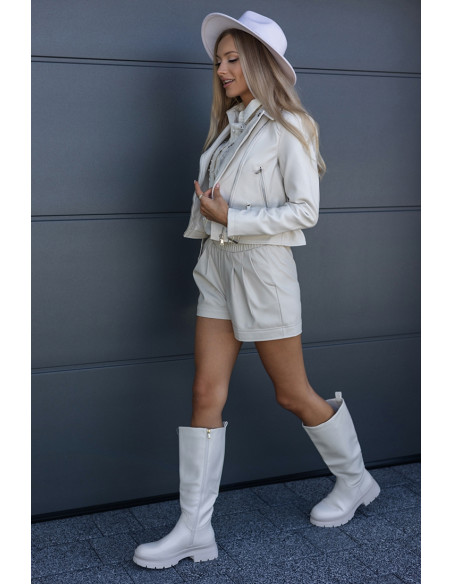 Kurtka Split Beżowa