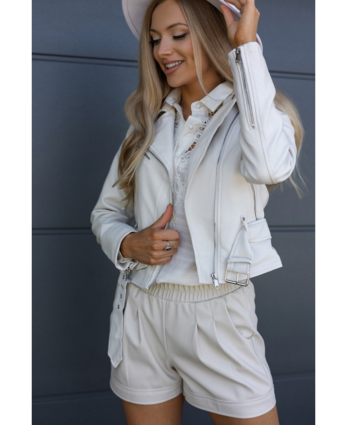 Kurtka Split Beżowa