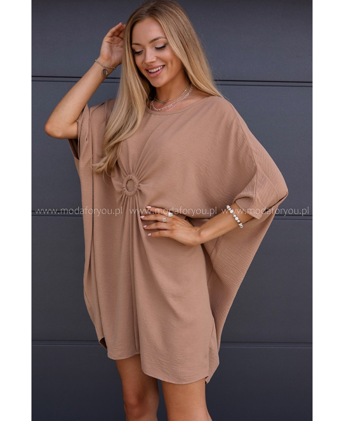 Sukienka Drone Kamel