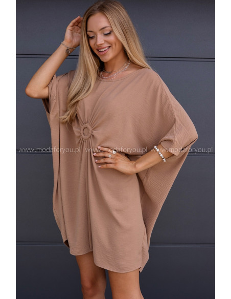 Sukienka Drone Kamel