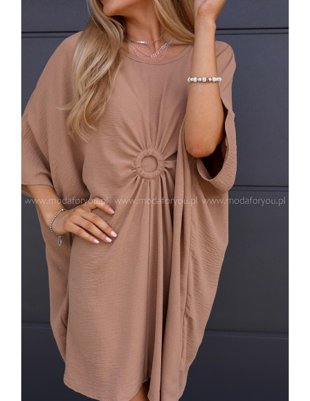 Sukienka Drone Kamel