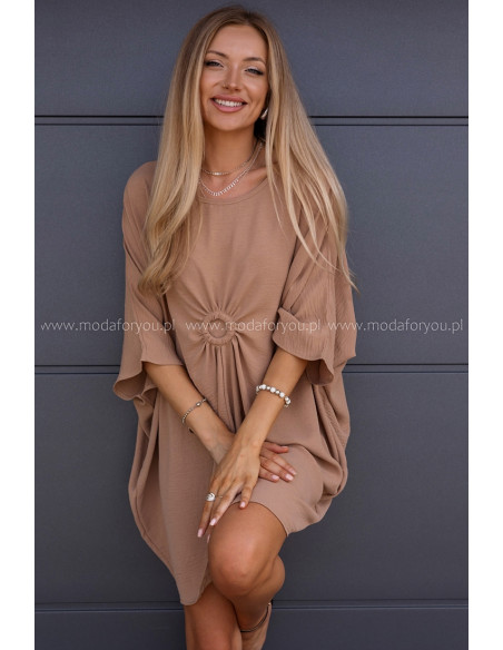 Sukienka Drone Kamel