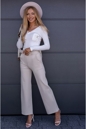 Spodnie Leet Beżowe 2