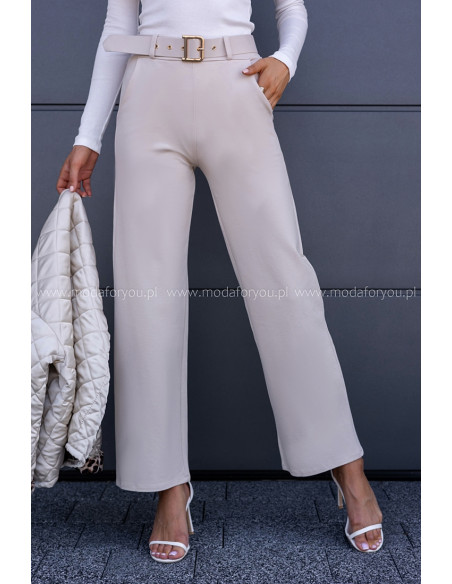 Spodnie Leet Beżowe