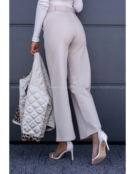 Spodnie Leet Beżowe