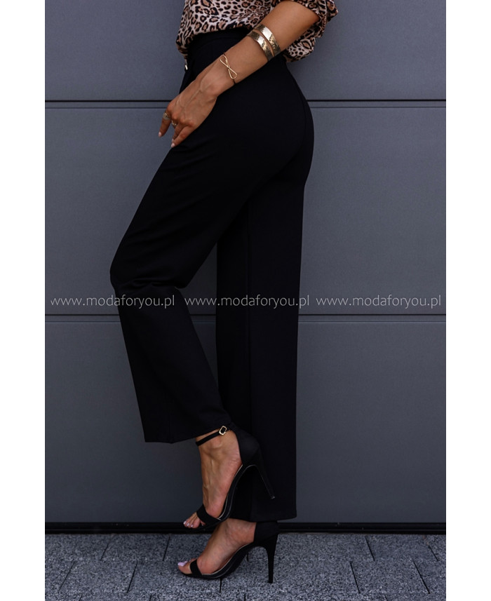Spodnie Leet Czarne