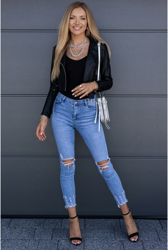 Kurtka Ramoneska Skay Czarna 2