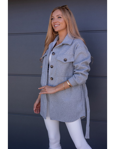 Kurtka Koszulowa Servo Szara