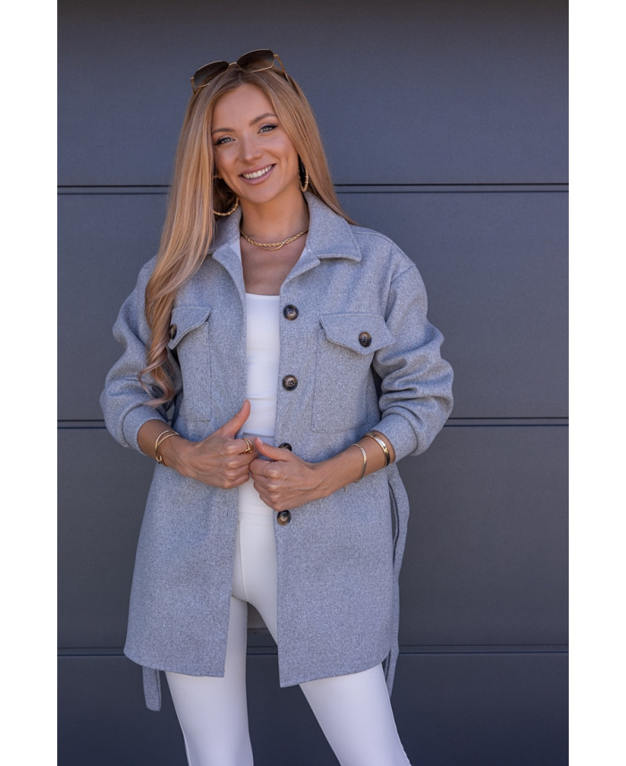 Kurtka Koszulowa Servo Szara