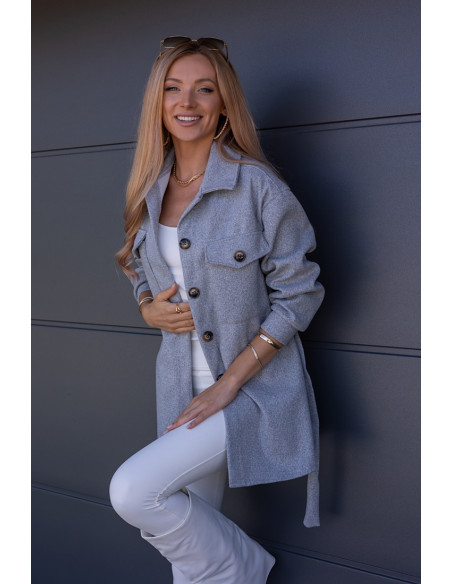 Kurtka Koszulowa Servo Szara