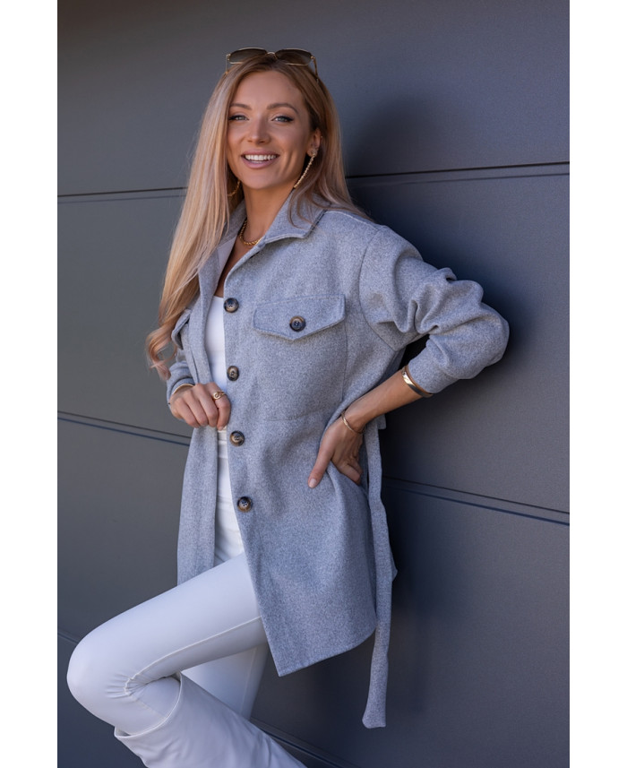 Kurtka Koszulowa Servo Szara