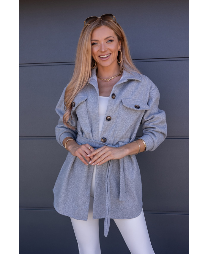 Kurtka Koszulowa Servo Szara