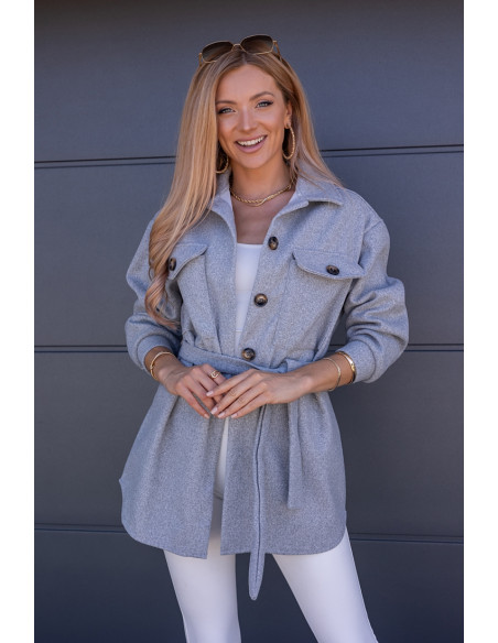 Kurtka Koszulowa Servo Szara