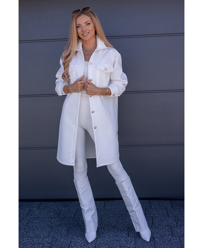 Kurtka Koszulowa Long Ekri