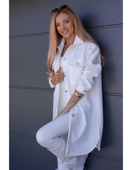 Kurtka Koszulowa Long Ekri