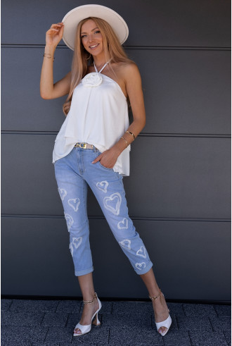 Spodnie Jeans Love