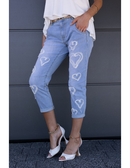 Spodnie Jeans Love