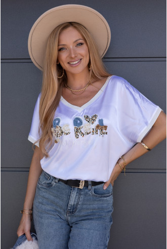 Bluzka Satin Be Rock