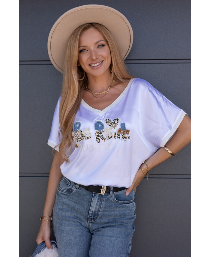 Bluzka Satin Be Rock