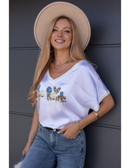 Bluzka Satin Be Rock