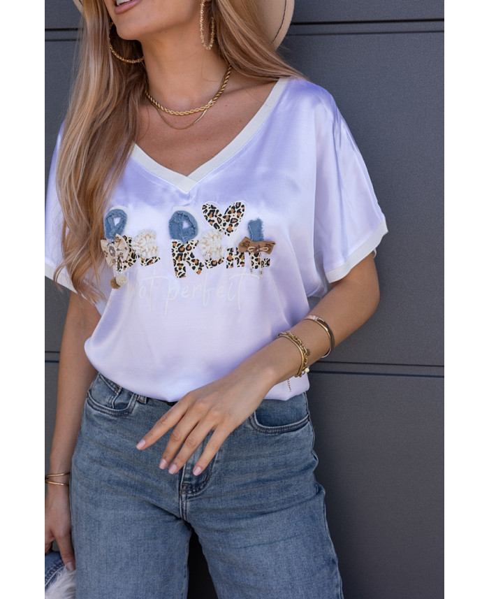 Bluzka Satin Be Rock