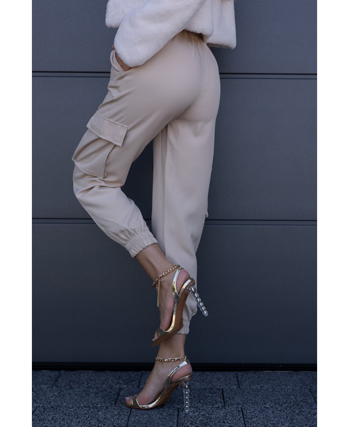 Spodnie Somi Beżowe