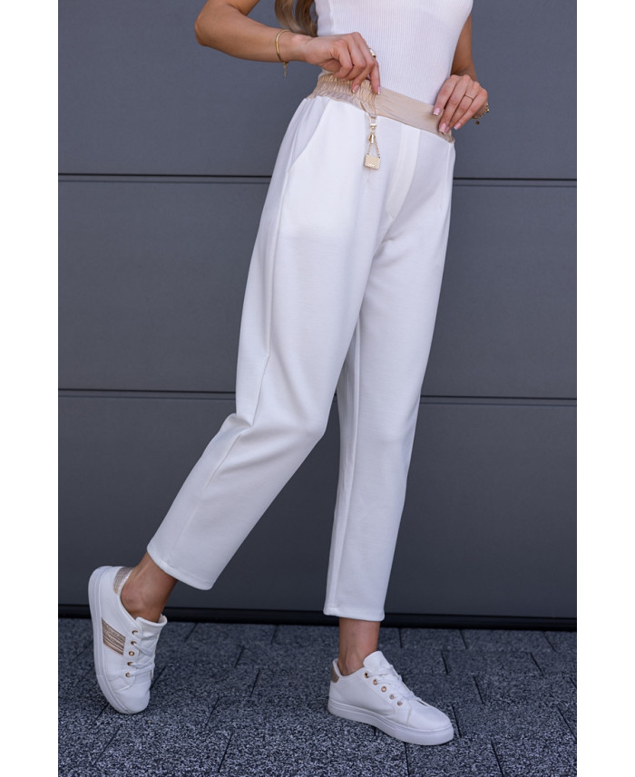 Spodnie Siempre Ekri