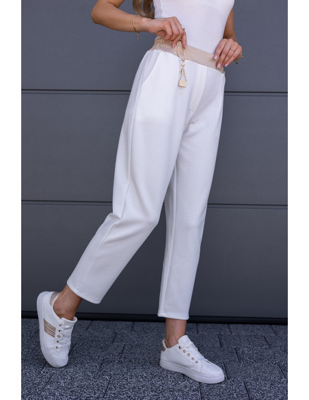 Spodnie Siempre Ekri