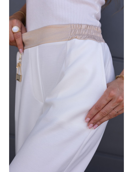 Spodnie Siempre Ekri