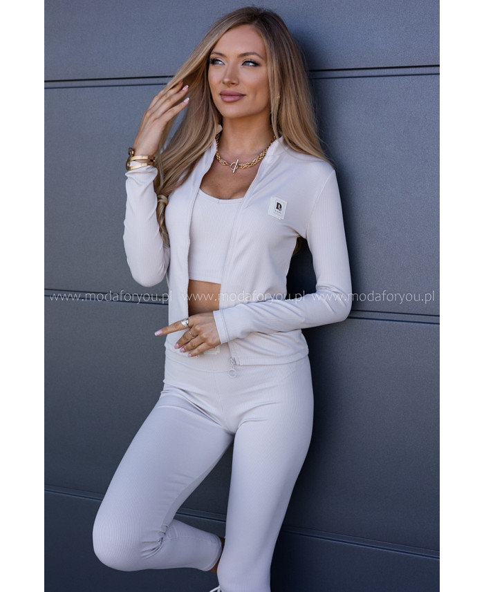 Komplet Sportowy 3w1 Tacco Beżowy