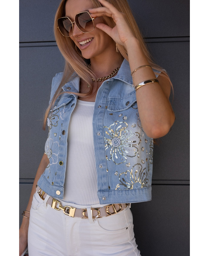 Kamizelka Jeans Sallin