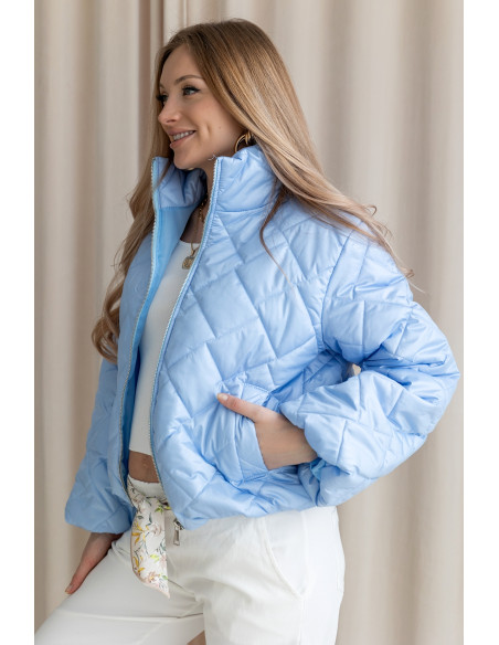 Kurtka Moi Niebieska