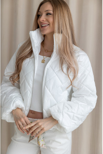 Kurtka Moi Biała