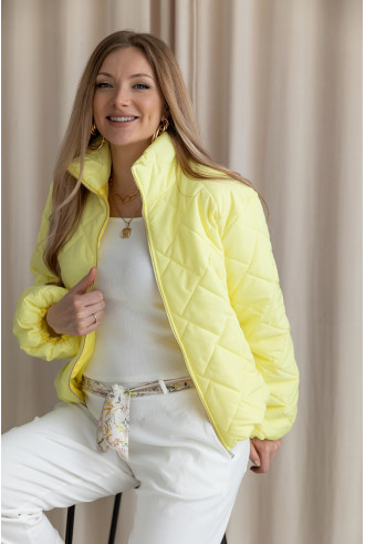 Kurtka Moi Żółta 2