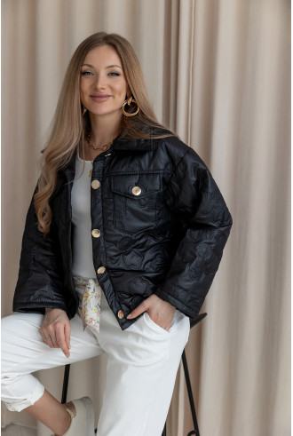 Kurtka Ricco Czarna 2