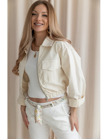 Kurtka Katana Feel Beżowa