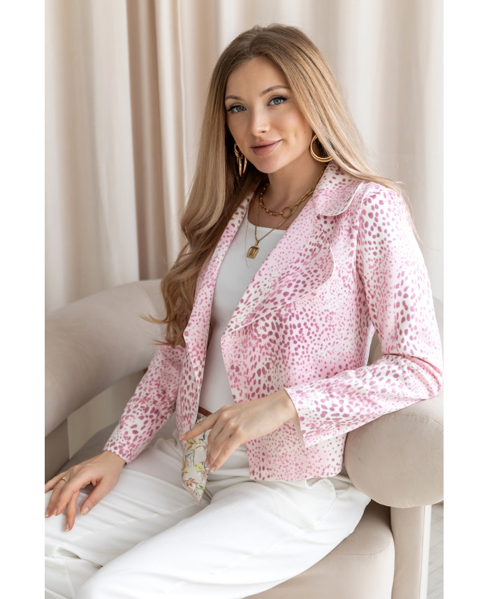 Kurtka Zamszowa Took Różowa