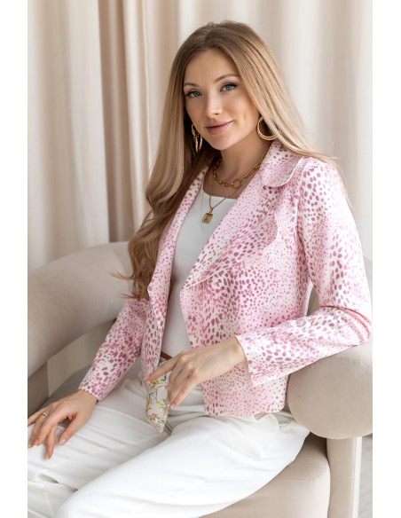 Kurtka Zamszowa Took Różowa