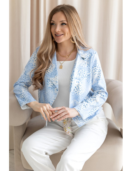 Kurtka Zamszowa Took Niebieska