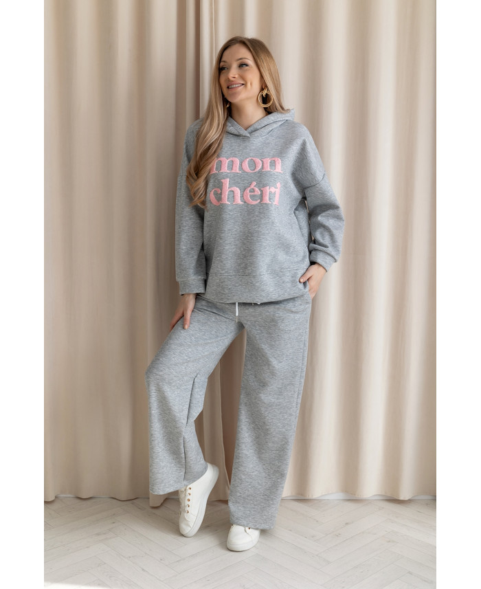 Komplet Dresowy Mon Cheri Szary