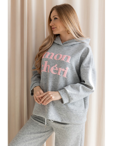 Komplet Dresowy Mon Cheri Szary