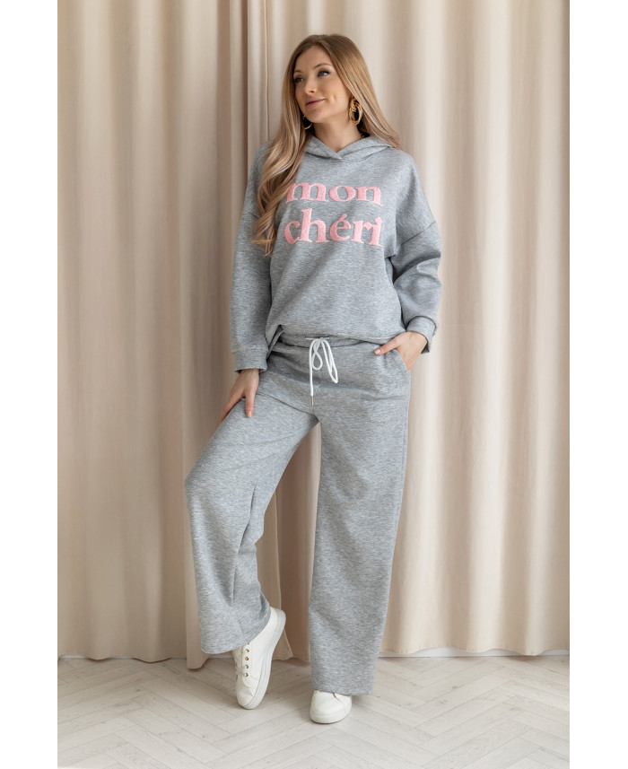 Komplet Dresowy Mon Cheri Szary
