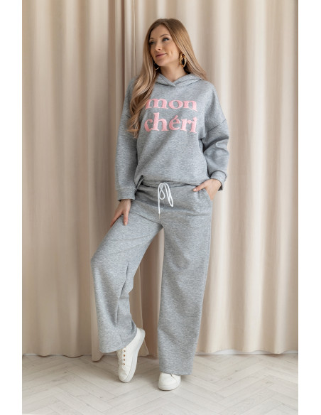 Komplet Dresowy Mon Cheri Szary