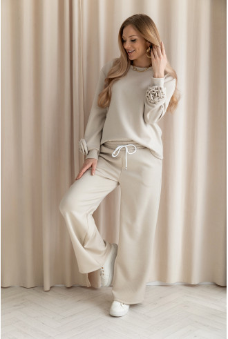 Komplet Dresowy Rosse Beżowy 2