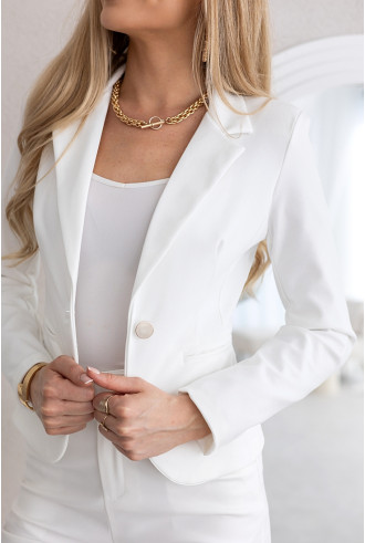 Żakiet Classic Biały