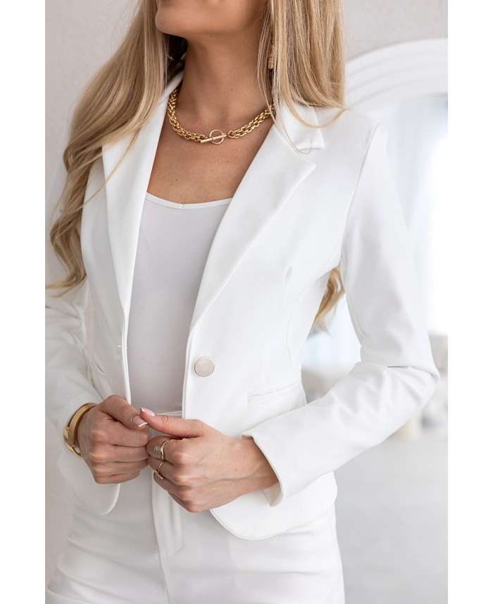 Żakiet Classic Biały