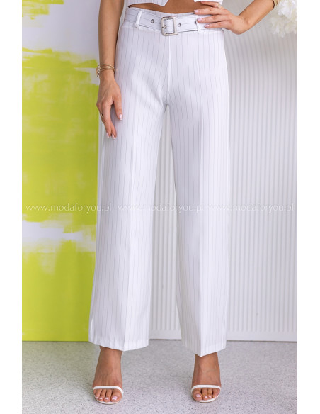 Spodnie Labama Białe