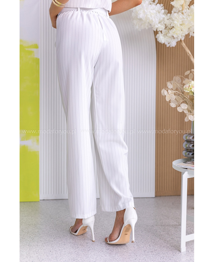 Spodnie Labama Białe